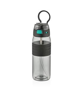 Shotay ST-7202 600ml Siyah Pipetli Tritan Matara
