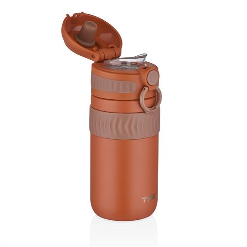 Tkk T2006 450ml Kiremit Çelik Termos Okula Dönüş Kampanyası Termos Matara