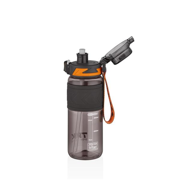 Tkk T1020 1000ml Pipetli Siyah Tritan Matara