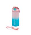 Vagonlife VGN2213-T 1500ml Pembe Turkuaz Tritan Motivasyon Matarası