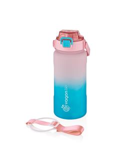 Vagonlife VGN2213-T 1500ml Pembe Turkuaz Tritan Motivasyon Matarası