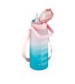 Vagonlife VGN2213-T 1500ml Pembe Turkuaz Tritan Motivasyon Matarası_3)