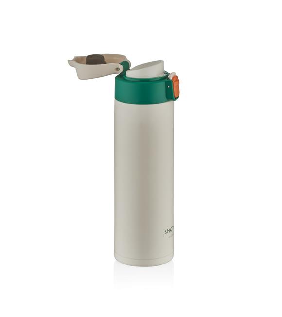 Shotay ST-8014 450ml Beyaz Çelik Termos