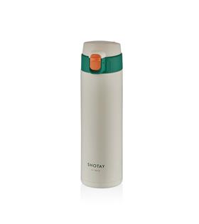 Shotay ST-8014 450ml Beyaz Çelik Termos