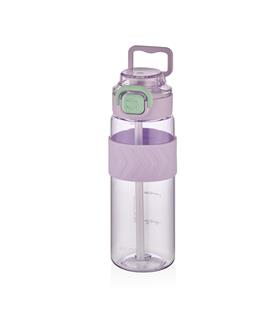 Shotay ST-7238 800ml Mor Pipetli Tritan Matara