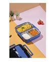 Vagonlife BL10164 1000ml Pembe 3 Bölmeli Çelik Saklama Kabı_1)