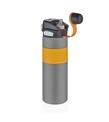Vagonlife VGN032 800ml Gri Çelik Matara Tek Kapak Çift Kullanım_1)