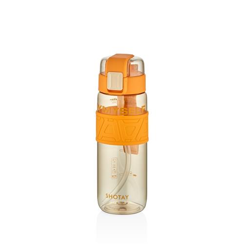 Shotay ST-7224 750ml Turuncu Pipetli Tritan Matara Okula Dönüş 2026 — Çanta, Defter, Kalem Ve Matara İndirimleri