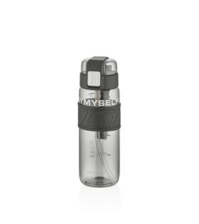 Shotay ST-7224 750ml Siyah Pipetli Tritan Matara