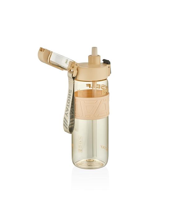 Shotay ST-7224 750ml Krem Pipetli Tritan Matara