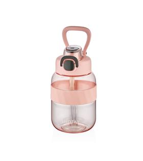 Shotay ST-7512 700ml Pembe Pipetli Tritan Matara