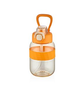 Shotay ST-7512 700ml Turuncu Pipetli Tritan Matara