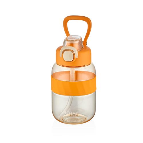 Shotay ST-7512 700ml Turuncu Pipetli Tritan Matara Okula Dönüş 2026 — Çanta, Defter, Kalem Ve Matara İndirimleri