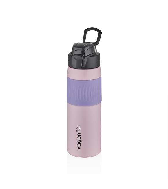 Vagonlife VGN031 580ml Pembe Çelik Matara