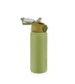Shotay ST-8228 750ml Yeşil Pipetli Şeffaf Kapaklı Çelik Termos_1)