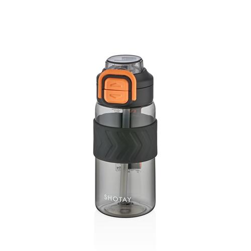 Shotay ST-7234 600ml Siyah Pipetli Tritan Matara Okula Dönüş 2026 — Çanta, Defter, Kalem Ve Matara İndirimleri