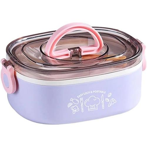 Vagonlife VGN540 1000ml Mor Çelik Saklama Kabı Okula Dönüş Kampanyası Saklama Kapları