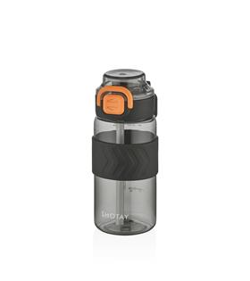 Shotay ST-7237 600ml Siyah Pipetli Tritan Matara