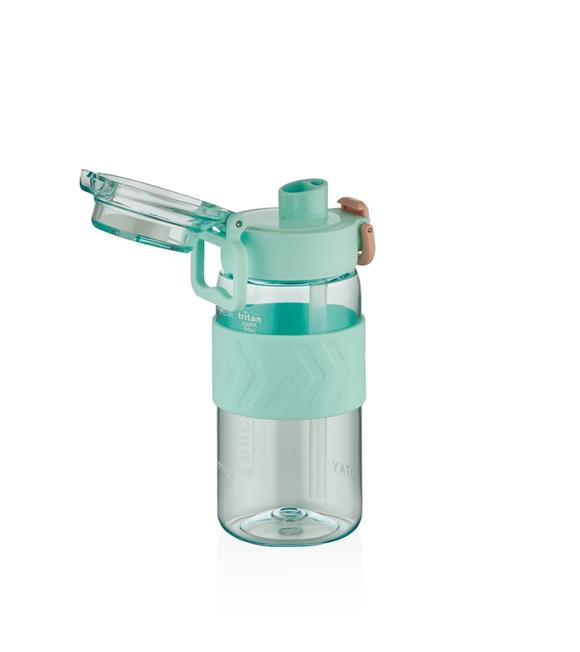 Shotay ST-7237 600ml Turkuaz Pipetli Tritan Matara_1