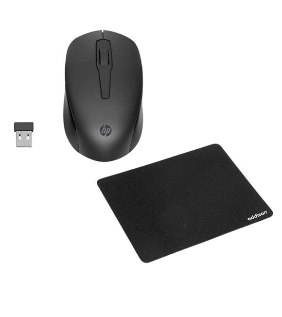 HP 150 2S9L1AA Siyah Mouse - Addison 300145 Siyah Mouse Pad