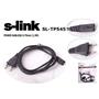 S-link SL-TP545 1.5mt 0.75mm Teyp Power Kablosu