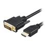 S-link SL-DH016 DVI 24+1 M to HDMI M 1.5mt Kablo