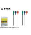 Belkin BLK-F3Y080BF2M 2m 3xrca,m-m Metal Kablo