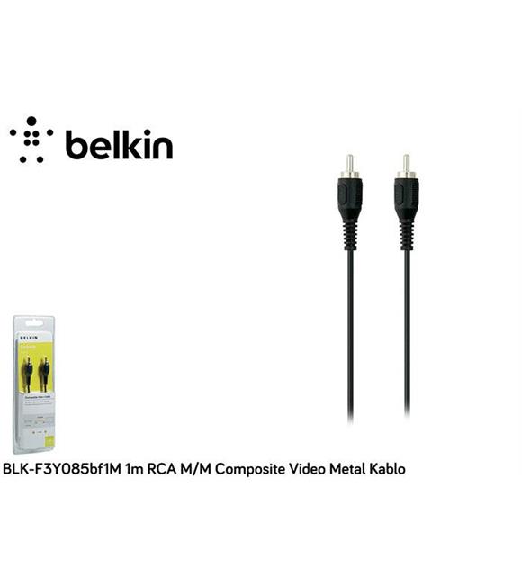 Belkin BLK-F3Y085BF1M 1m Rca m-m Composite Video Metal Kablo