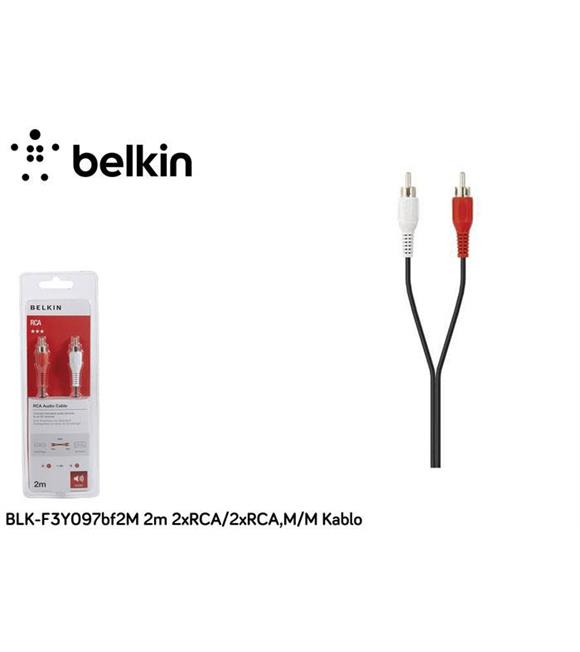 Belkin BLK-F3Y097BF2M 2m 2rca-2rca m-m Rca Ses Kablosu