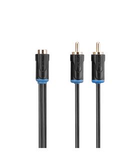 Hytech HY-B105 0.3M Stereo F To 2 Rca M Kablosu