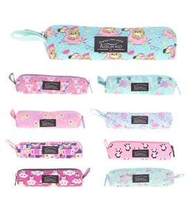 Kaukko Kalem Çantası Nature Sosis K2353