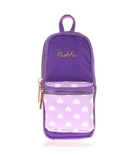 Kaukko Kalem Çantası Soft Floral Junıor Bag Purple K2440