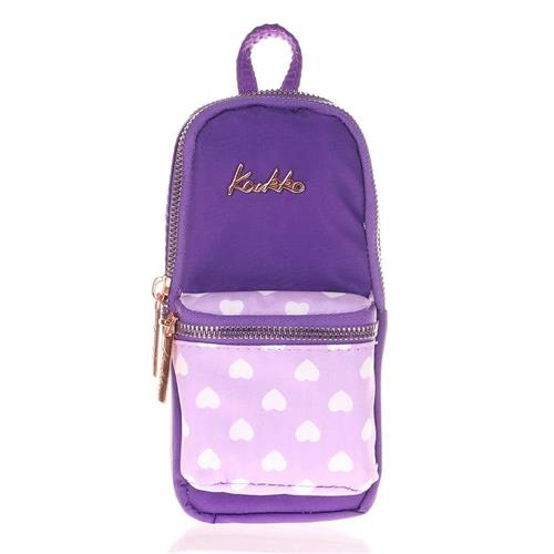 Kaukko Kalem Çantası Soft Floral Junıor Bag Purple K2440 Okula Dönüş 2026 — Çanta, Defter, Kalem Ve Matara İndirimleri