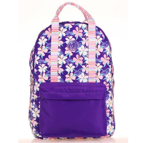 Kaukko Sırt Çantası Double Stripe Purple K1763 Okula Dönüş Kampanyası Çantalar