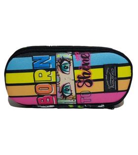 Kaukko Kalem Çantası Nature Özel Bölmeli Born Shıne K2660