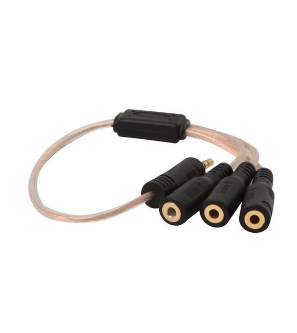 S-link SL-DC53 dc3.5-M To dc3.5-F 3lü Ses Çoklayıcı Kablo