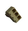 Nobletec Adaptör T 3'lü 4 Pin