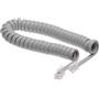 Spiral Gri Kordon 30cm Pluglu Ahize Kordonu