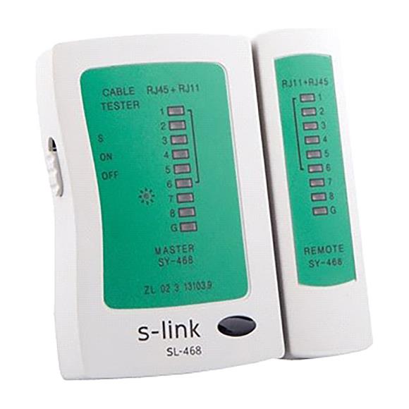 S-link SL-468 rj-45 rj-11 Lüx Kablo Test Cihazı
