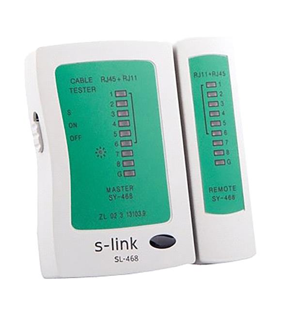 S-link SL-468 rj-45 rj-11 Lüx Kablo Test Cihazı