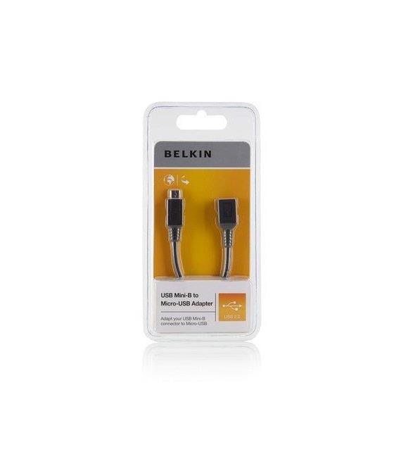 Belkin BLK-F3S005cp Usb-Mını5P To Mıcro-Usb Usb Adaptör Kablo