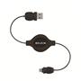Belkin BLK-F3U156cw2.6-MOB 1.5m Makaralı Usb AM-Mi 5pin Kablosu