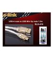 S-link SLX-410 Usb 1.5m 5Pin Mini Kamera Kablosu