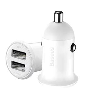 BASEUS CCALLP-02 Grain Pro Araç İçi Şarj Cihazı Beyaz