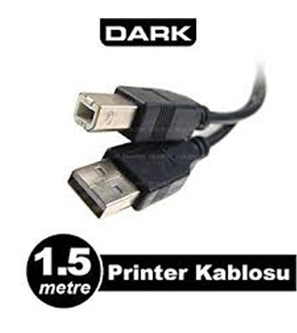 Dark DK CB USB2PRNL150 1.5mt USB 2.0 Yazıcı Kablosu