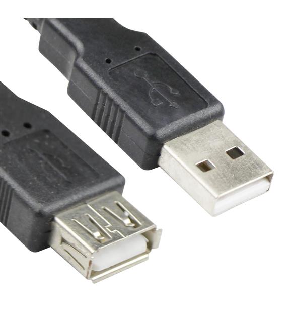 Vcom CU202-B-1.5 Siyah 1.5MT Usb 2.0 Uzatma Kablosu