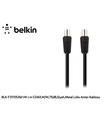 Belkin BLK-F3Y053BF1M Metal 1mt Coax,M-M75db Anten Kablo