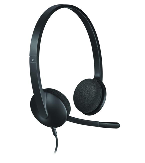 Logitech 981-000475 H340 Siyah Usb Mikrofonlu Kulaküstü Kulaklık_1