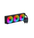 GameBooster PRIME P360B Rainbow Fanlı LGA1700-AM5 Uyumlu 360mm CPU Sıvı Soğutma Sistemi (Siyah)