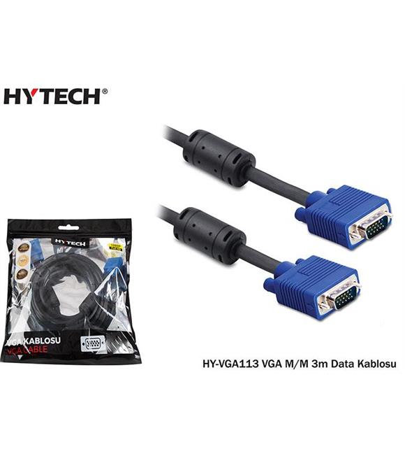 Hytech HY-VGA113 VGA M-M 3m Data Kablosu